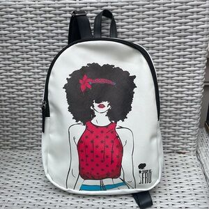 Stormie Mini Backpack "Pardon My Fro"